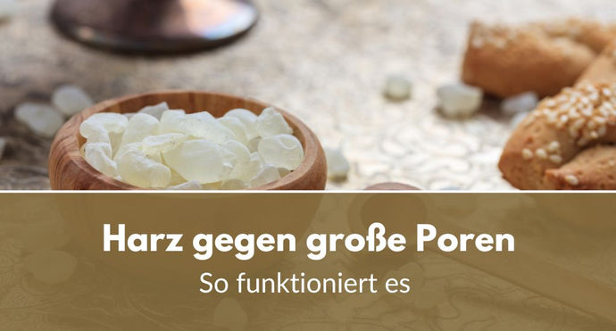 Harz gegen große Poren: So gut wirkt es!